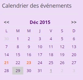 calendrier